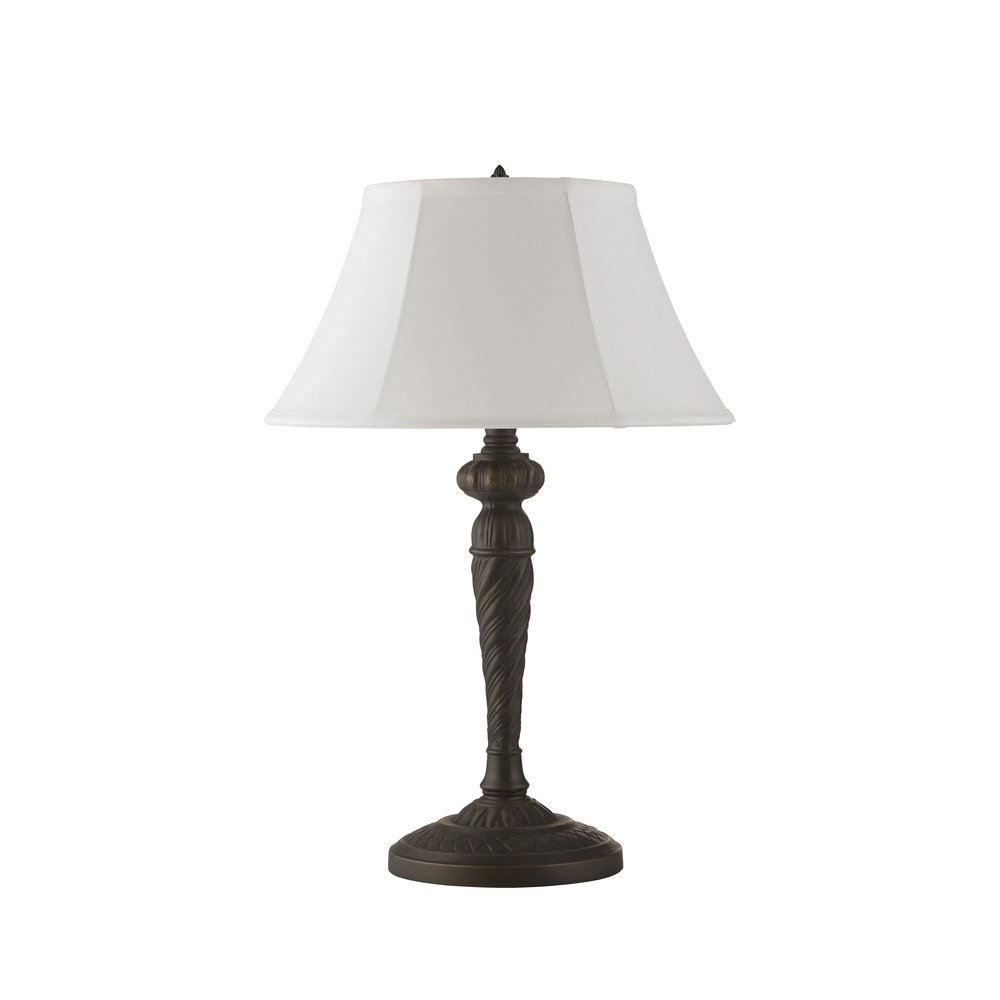 Classic table lamp Amy antique brass 53cm