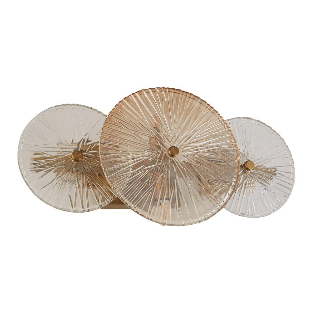 Ceiling lamp Wagon Wheel gold Searchlight 5053423247632