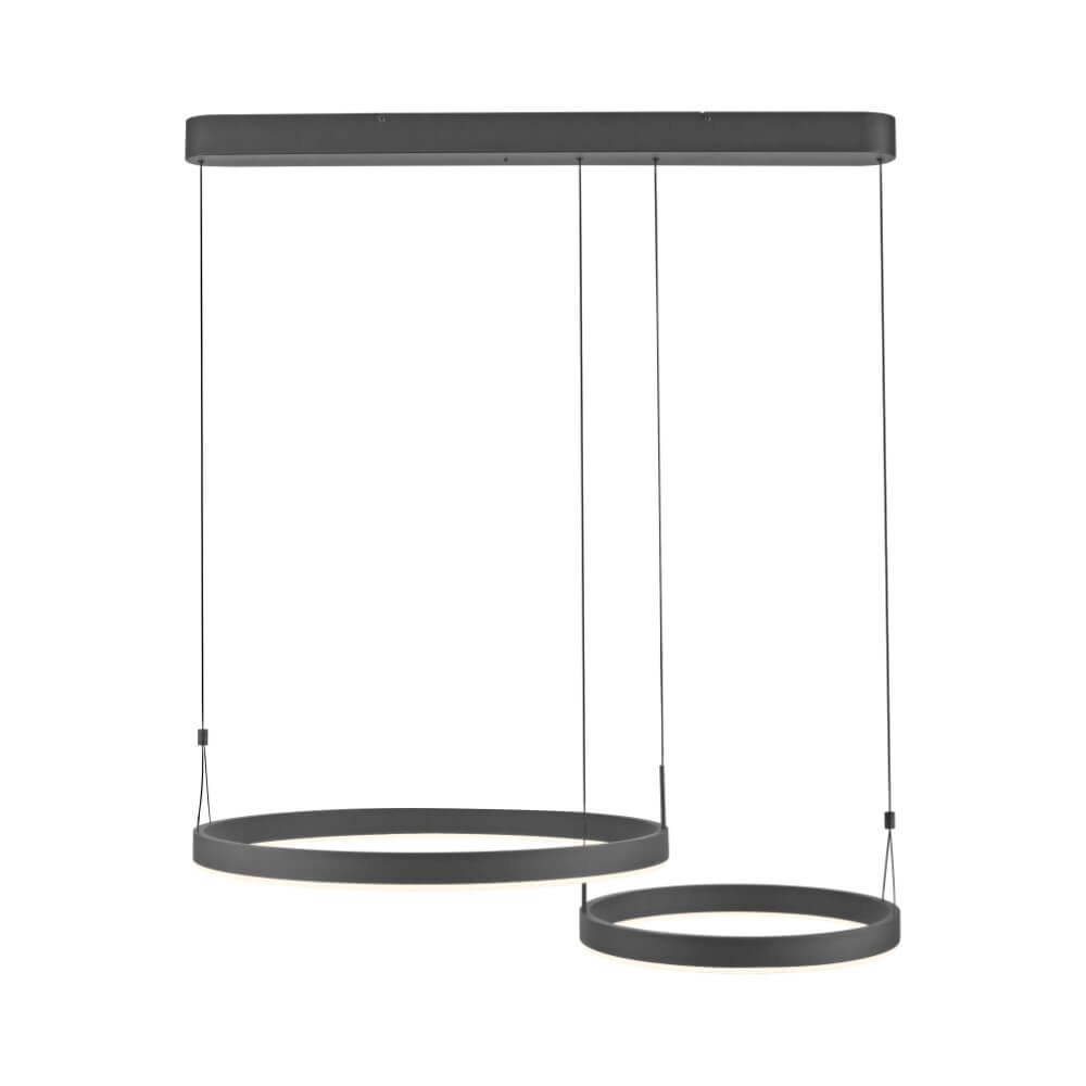 Design pendant lamp Esko black Paul Neuhaus 4012248384565