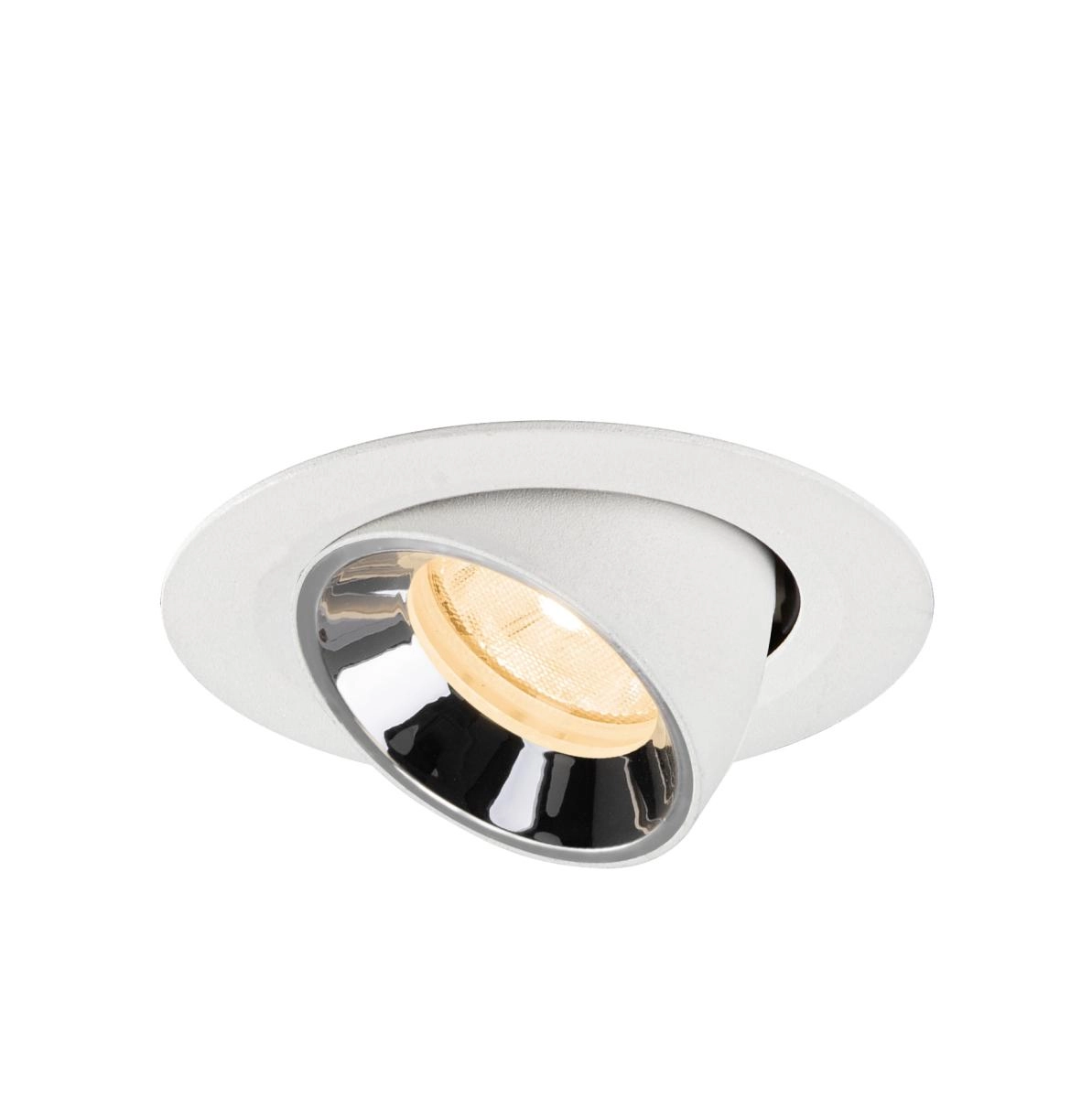 Recessed spotlight Numinos Gimble XS white/chrome 2700K - 20deg SLV 4024163307178