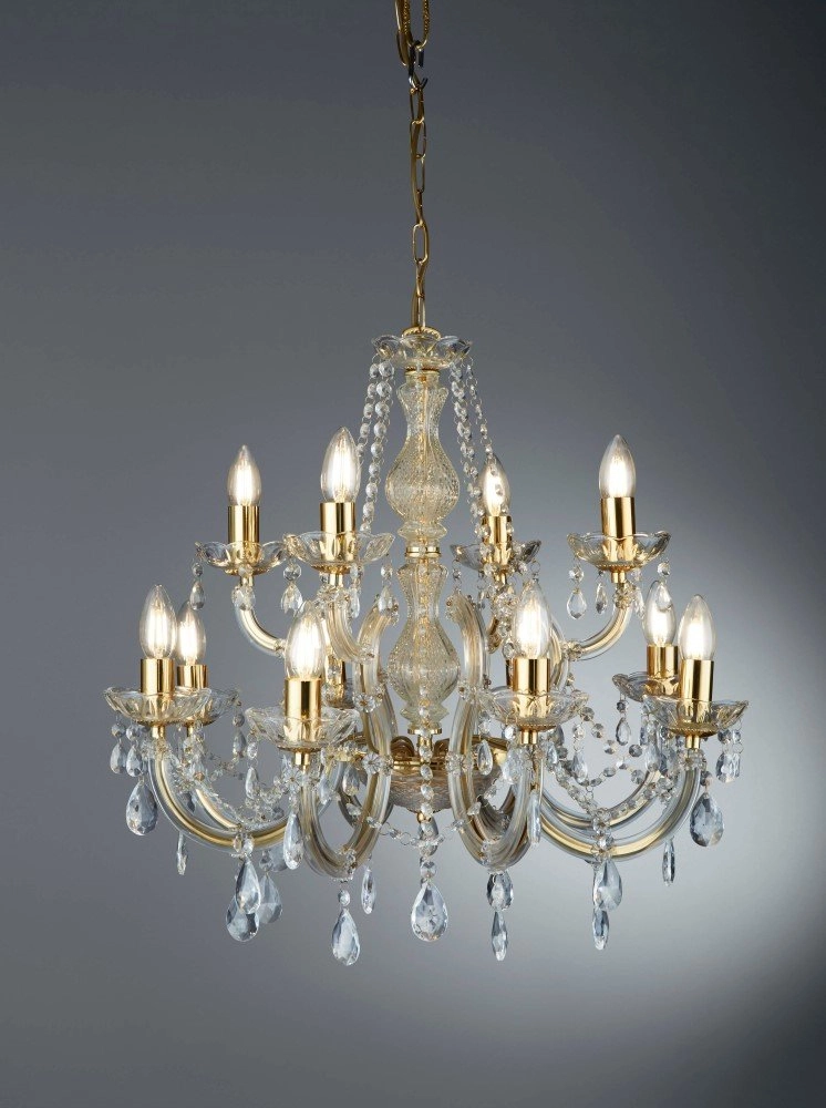 Large chandelier Marie Therese Ø 63cm Searchlight 5013874310866
