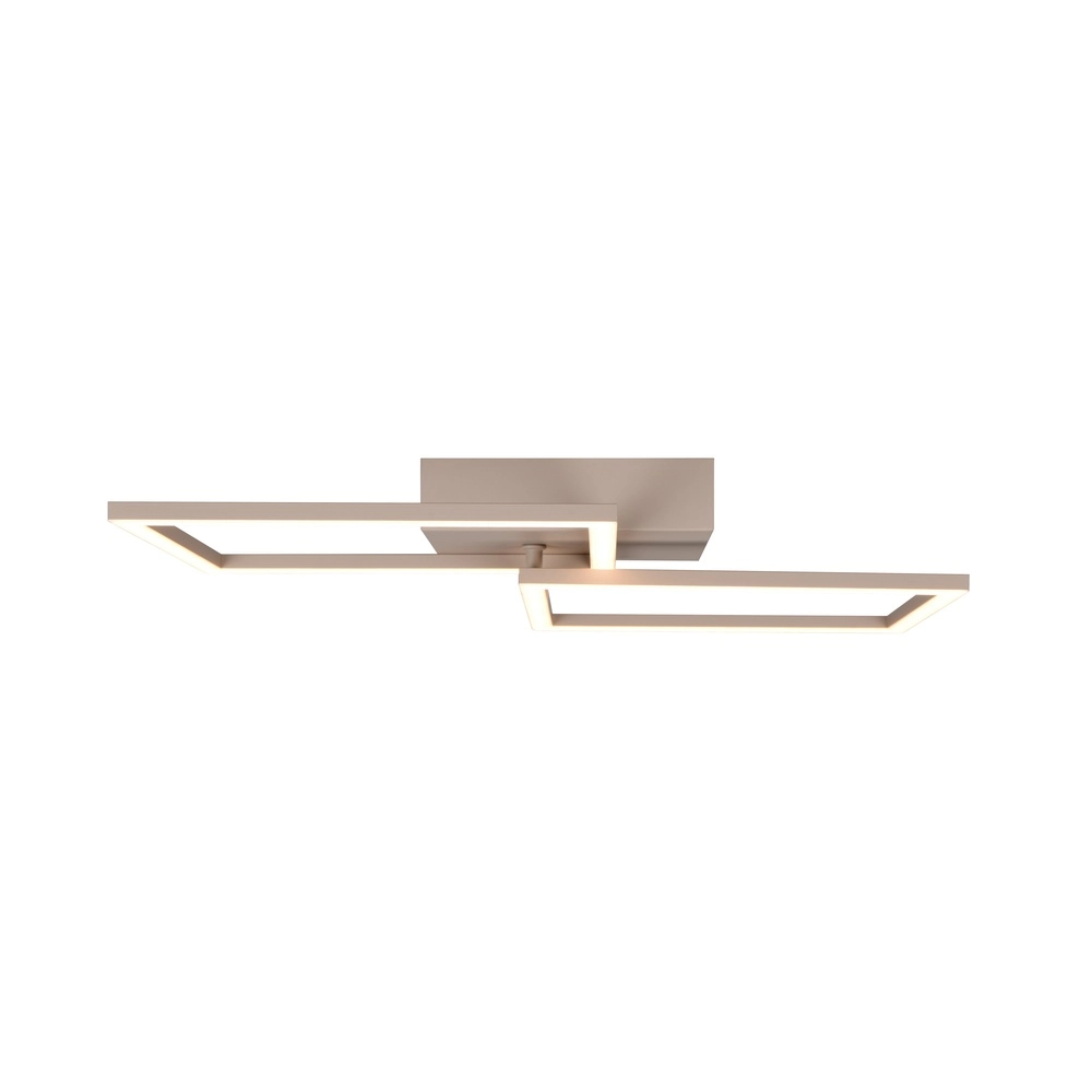 Modern ceiling lamp Trail 60cm sand brown