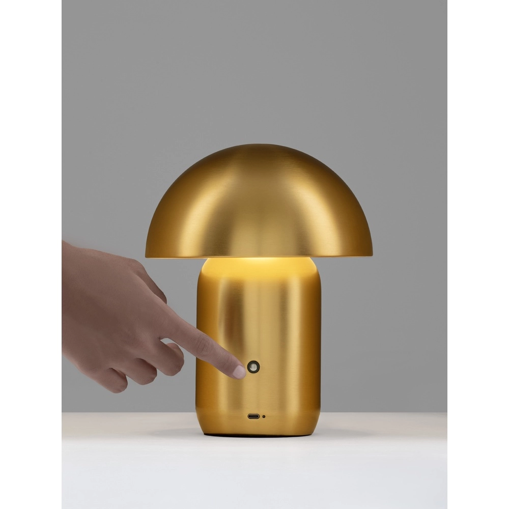 Design table lamp Pois Rechargeable Gold Lyora 5212017472069