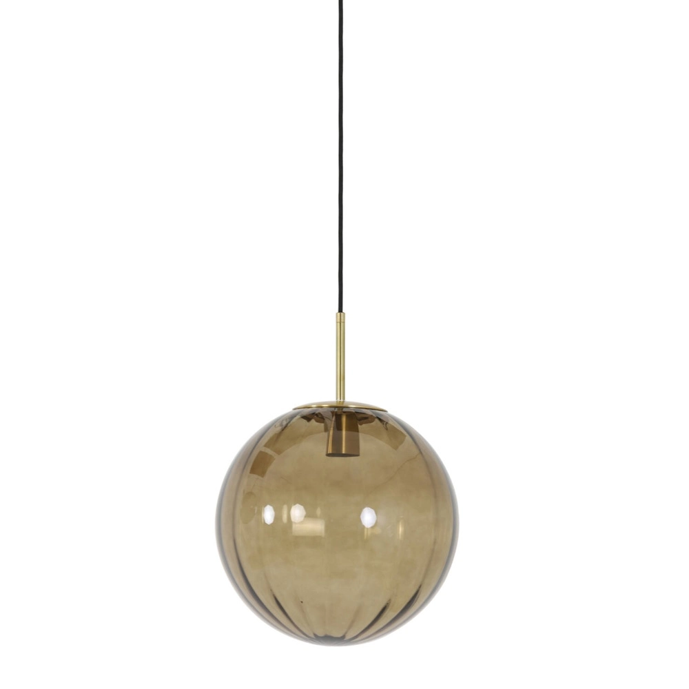 Pendant lamp Magdala Ø 30cm amber