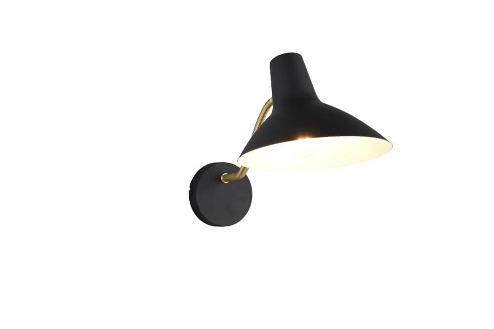 Read wall lamp Traveller black Trio 4017807613759
