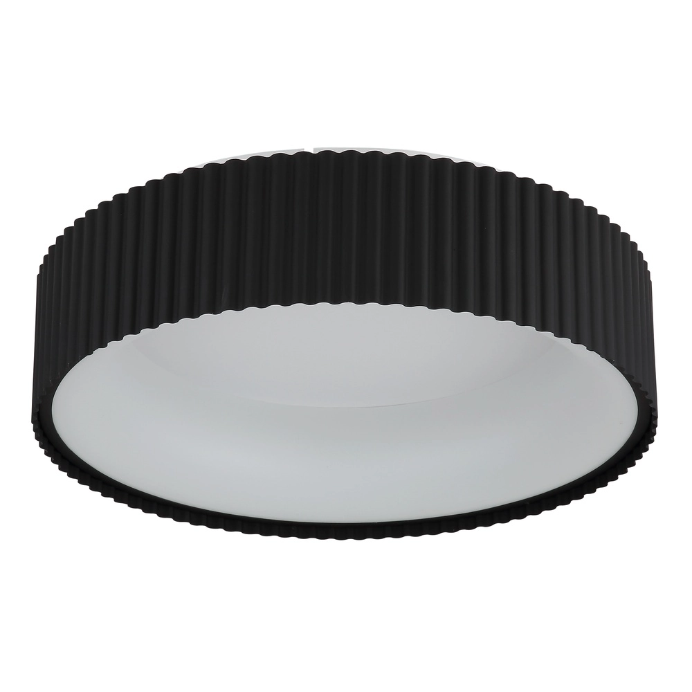 Ceiling lamp Kemp black Ø 46cm Globo 9007371575268