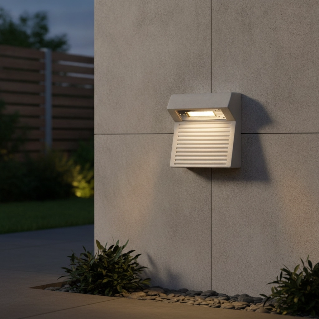 Design wall lamp Moris concrete grey