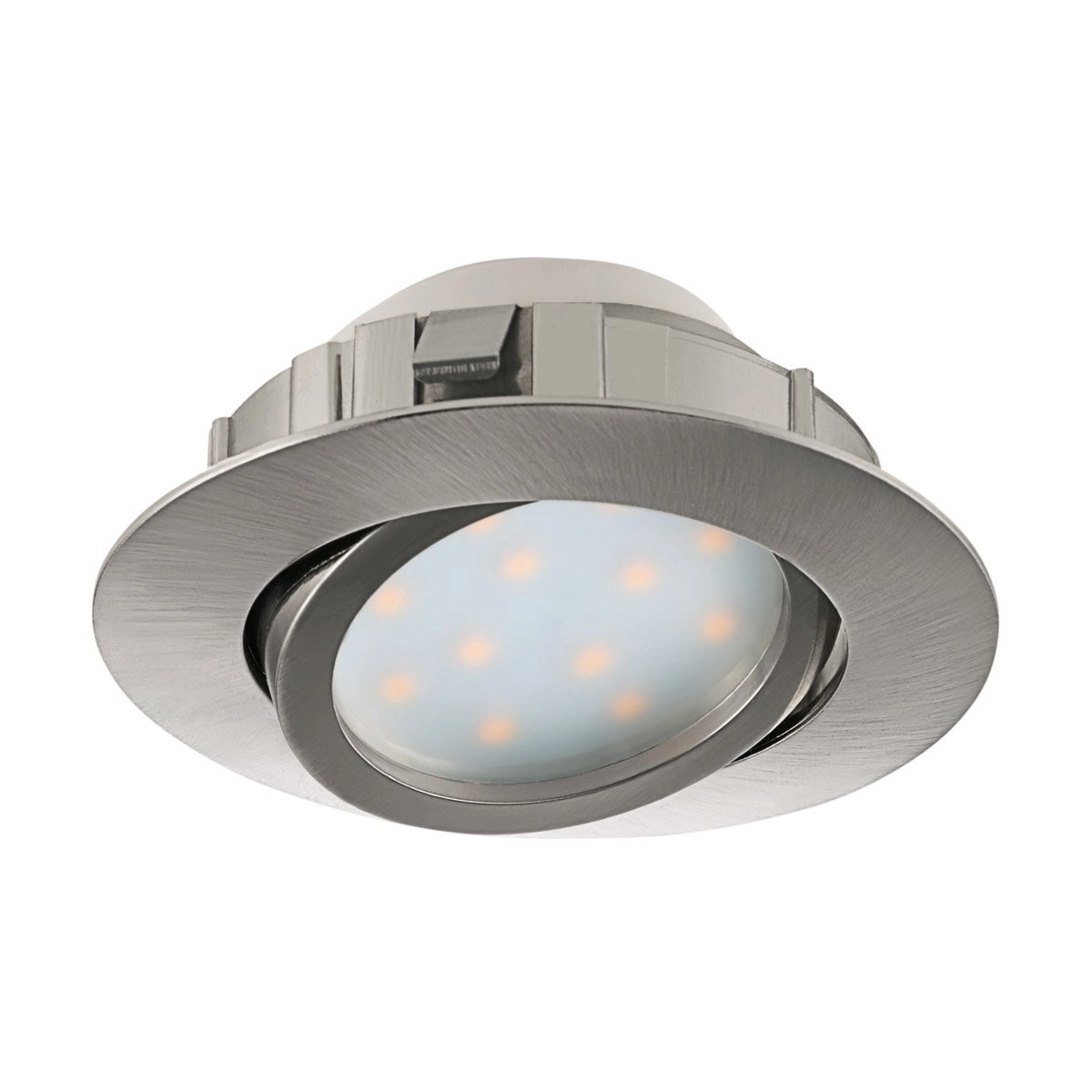 LED ceiling spot Pineda Round 6w - 3000K - 8.4cm nickel