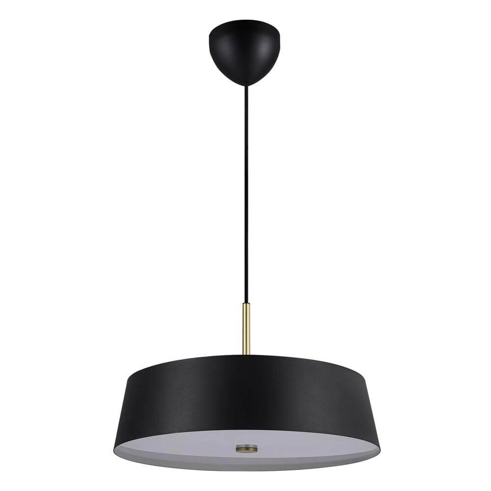 Sleek pendant lamp Clasi black Ø 45cm Nordlux 5704924015939