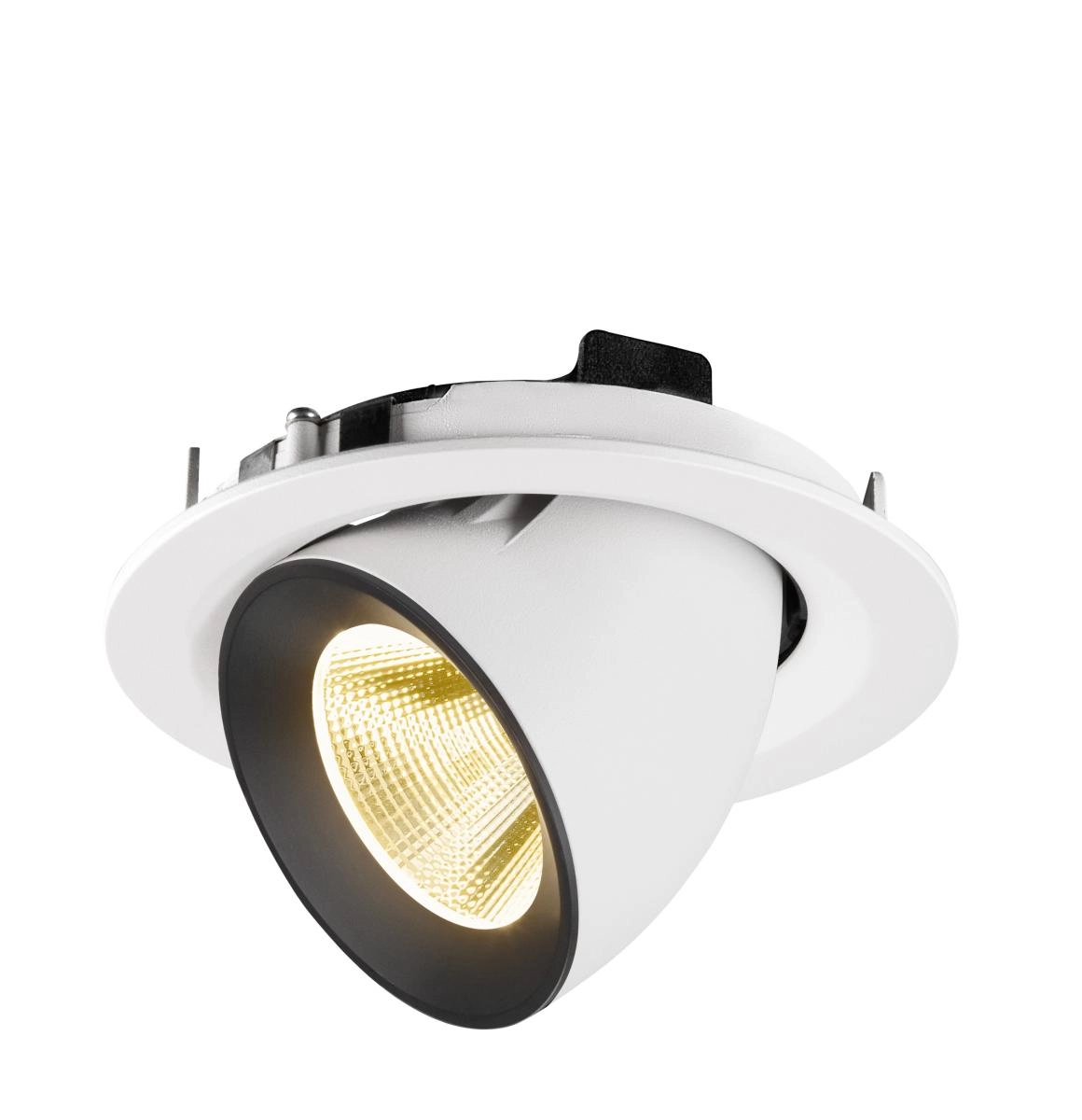 Recessed spotlight Numinos Gimble M white/black 3000K - 20deg SLV 4024163311861