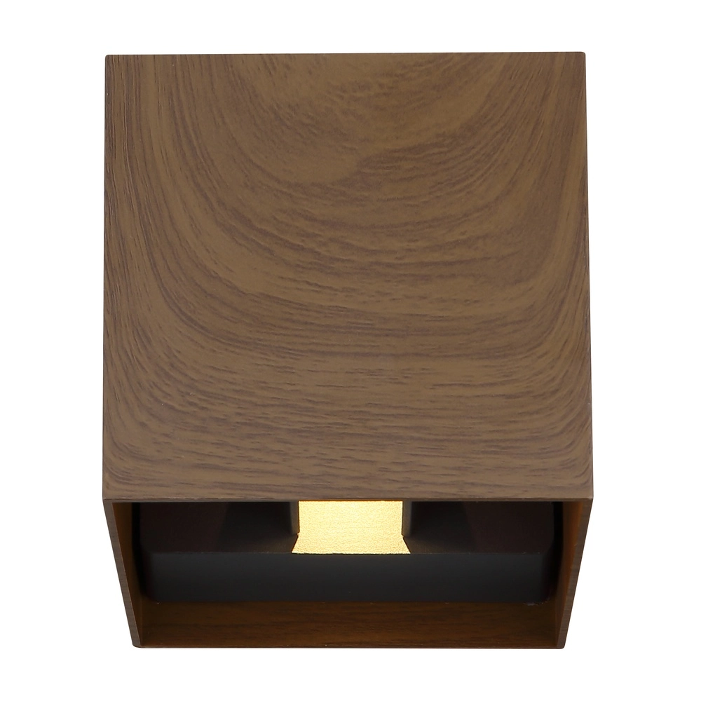 Surface-mounted spot Veronika Up & Down Wood Globo 9007371442454