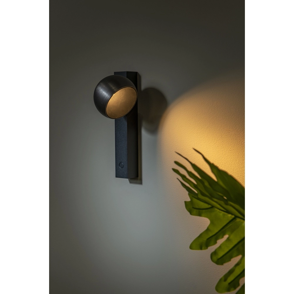 Bed reading lamp Esfera LED - Brushed Premium by Lucide 5411212234414