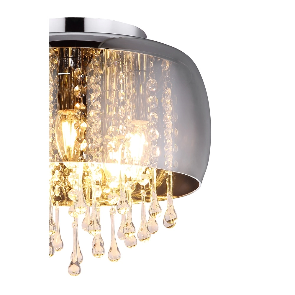 Ceiling lamp Kalla Ø 35cm chrome Globo 9007371388707