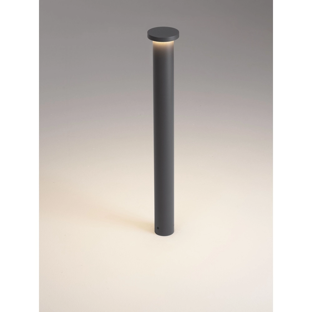 Modern path lighting Bast dark grey 65cm - 2700K Lyora 5212017497635