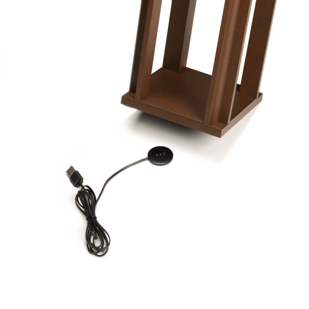 Rust brown table lamp Cannes KonstSmide 7318307819977