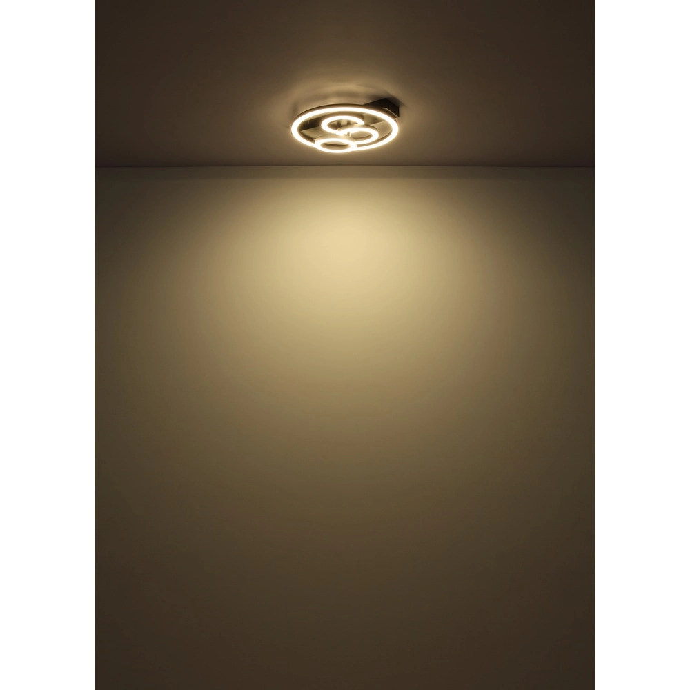 Black ceiling lamp Darryl I Design Globo 9007371487295