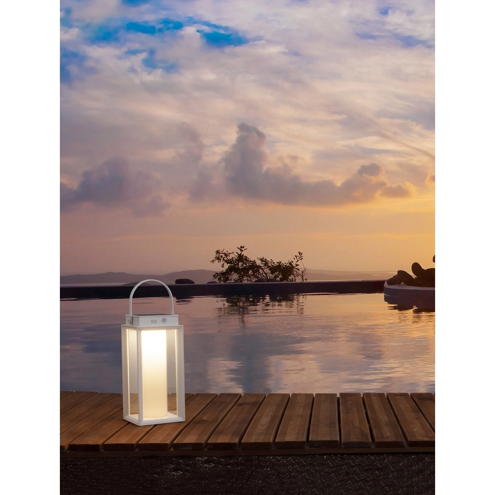 Solar table lamp Verhal white Lyora 5212017434722