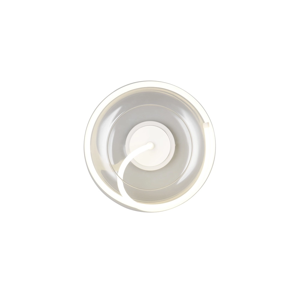 Design ceiling lamp Tarsia white Ø 40cm Trio 4017807683387