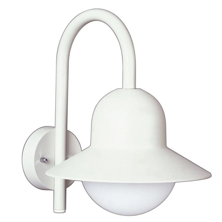 Outdoor wall lighting Manor white