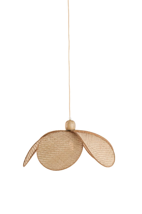 Pendant lamp Lavrio brown Ø 48cm