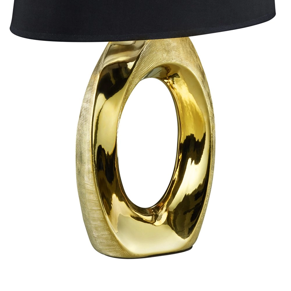 Table lamp Taba 52cm gold with black Trio 4017807377507