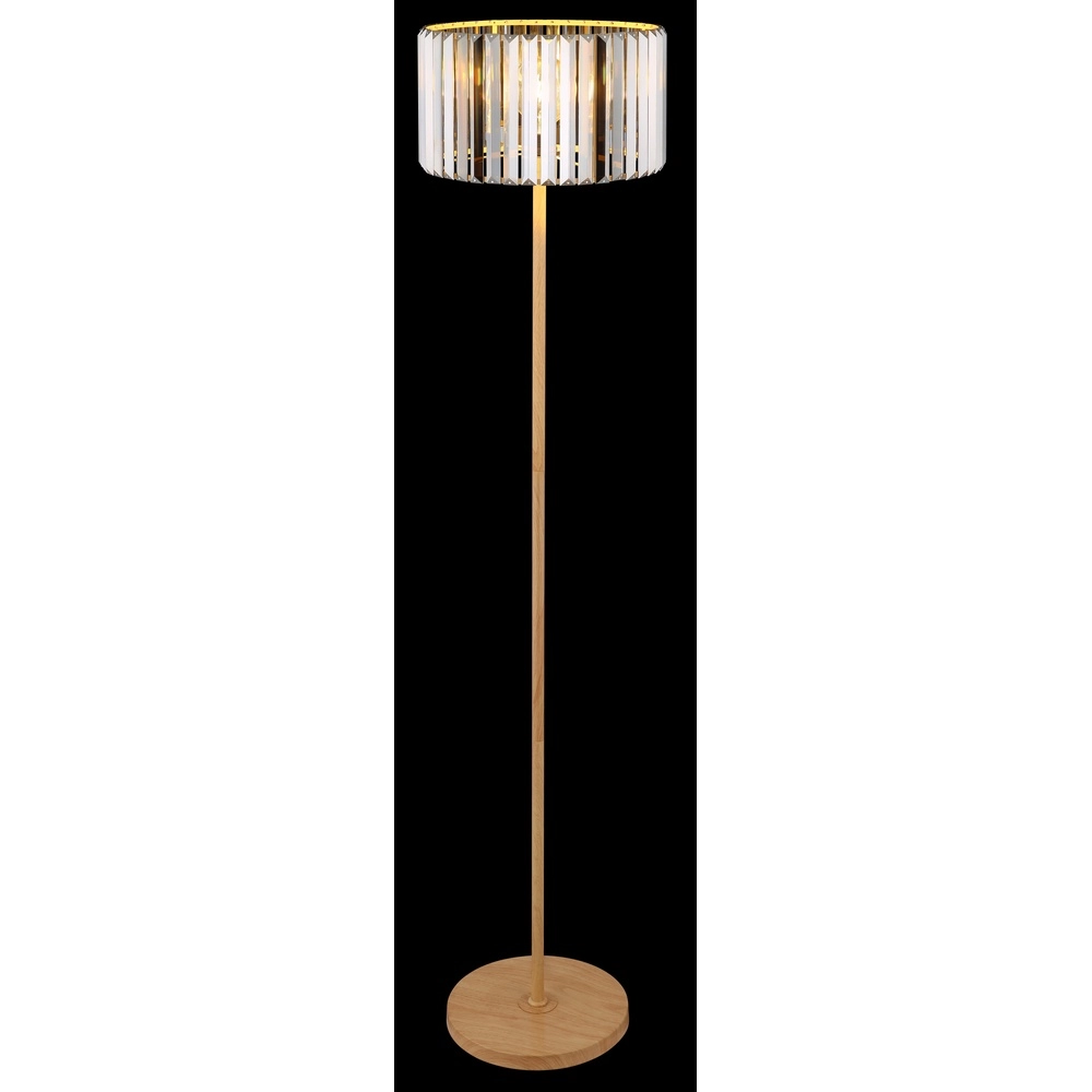 Floor lamp Run wood Globo 9007371513970