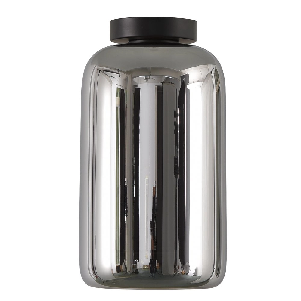 Smoke glass ceiling lamp Botany Artdelight 8719831735747