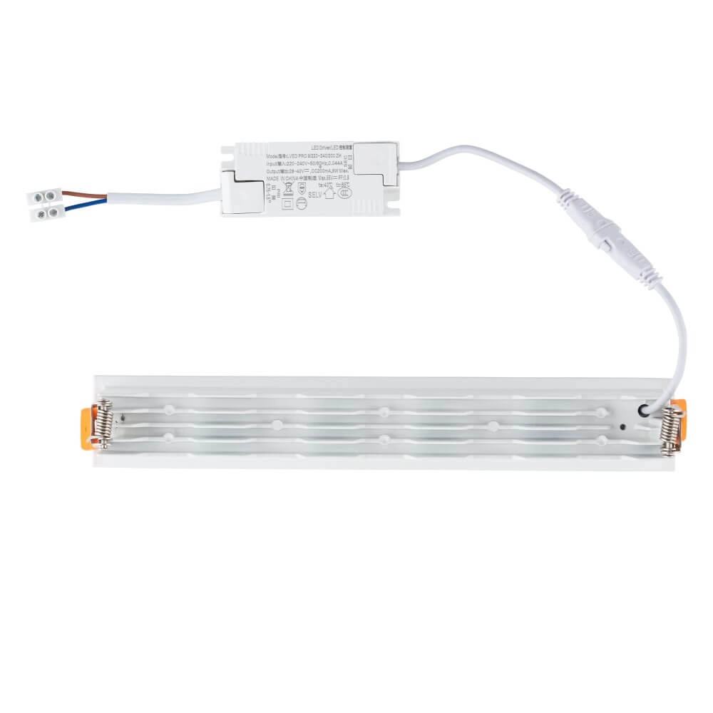 White recessed spotlight Midi Led 10x1 LEDs - 3000K Lyora 5903139100458