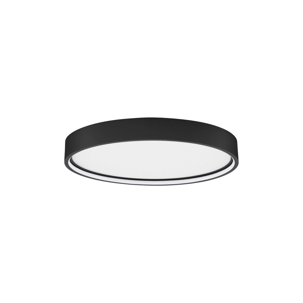 Round ceiling lamp Olaf black Ø 45cm