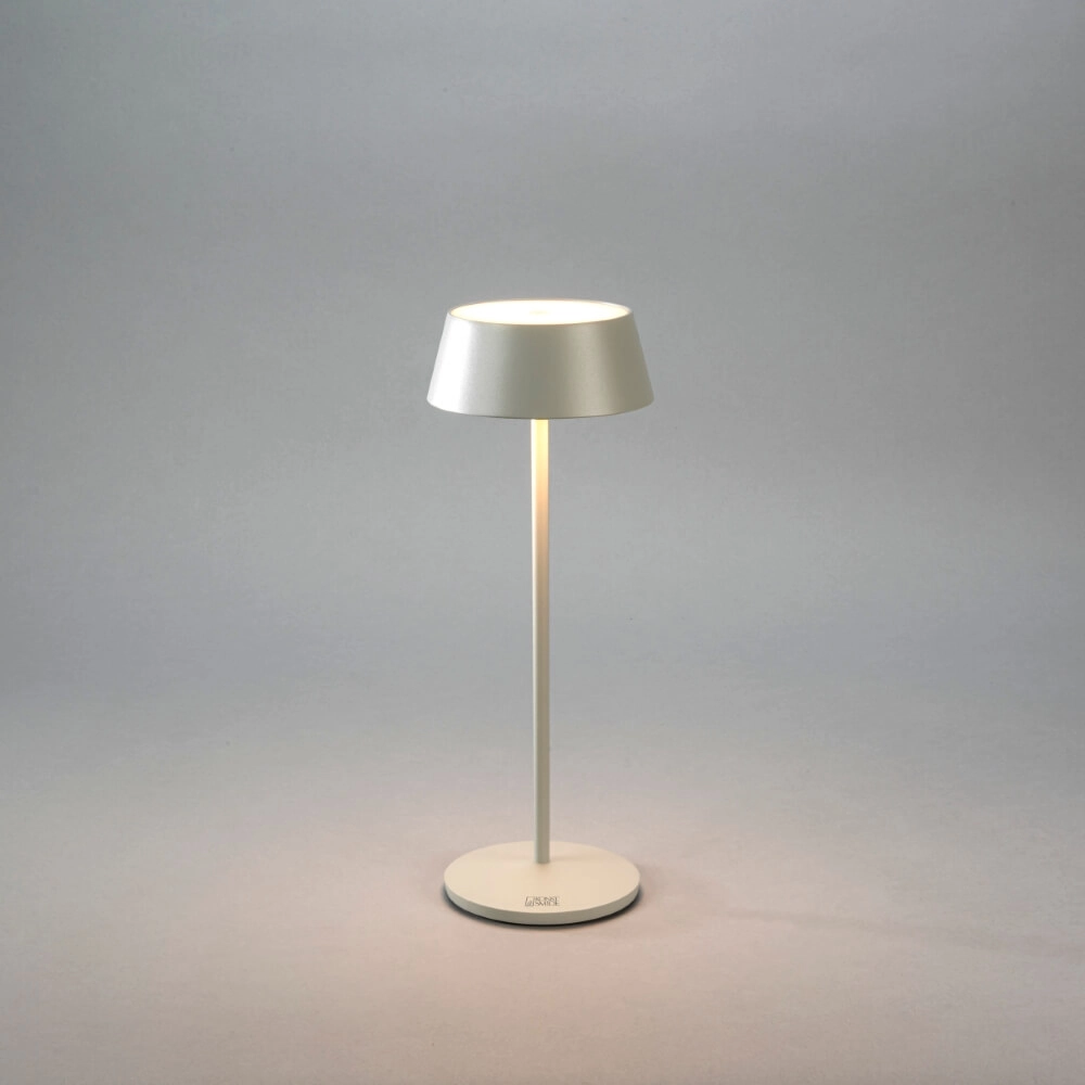 Rechargeable table lamp Menton grey KonstSmide 7318307839302