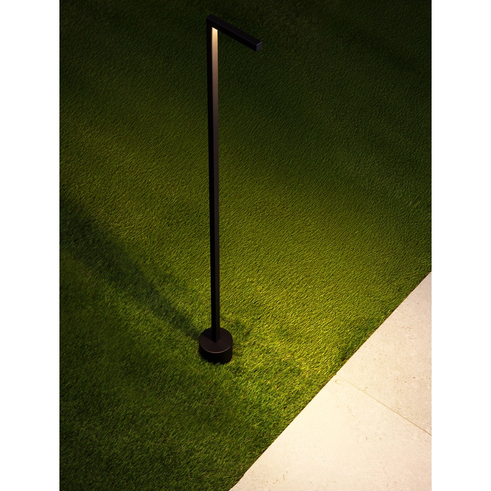 Sleek garden lamp Pipe black 94.5cn Lyora 5212017465528