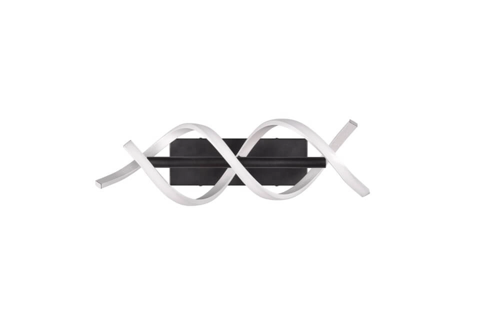 Design wall lamp Sequence brushed metal Trio 4017807541793