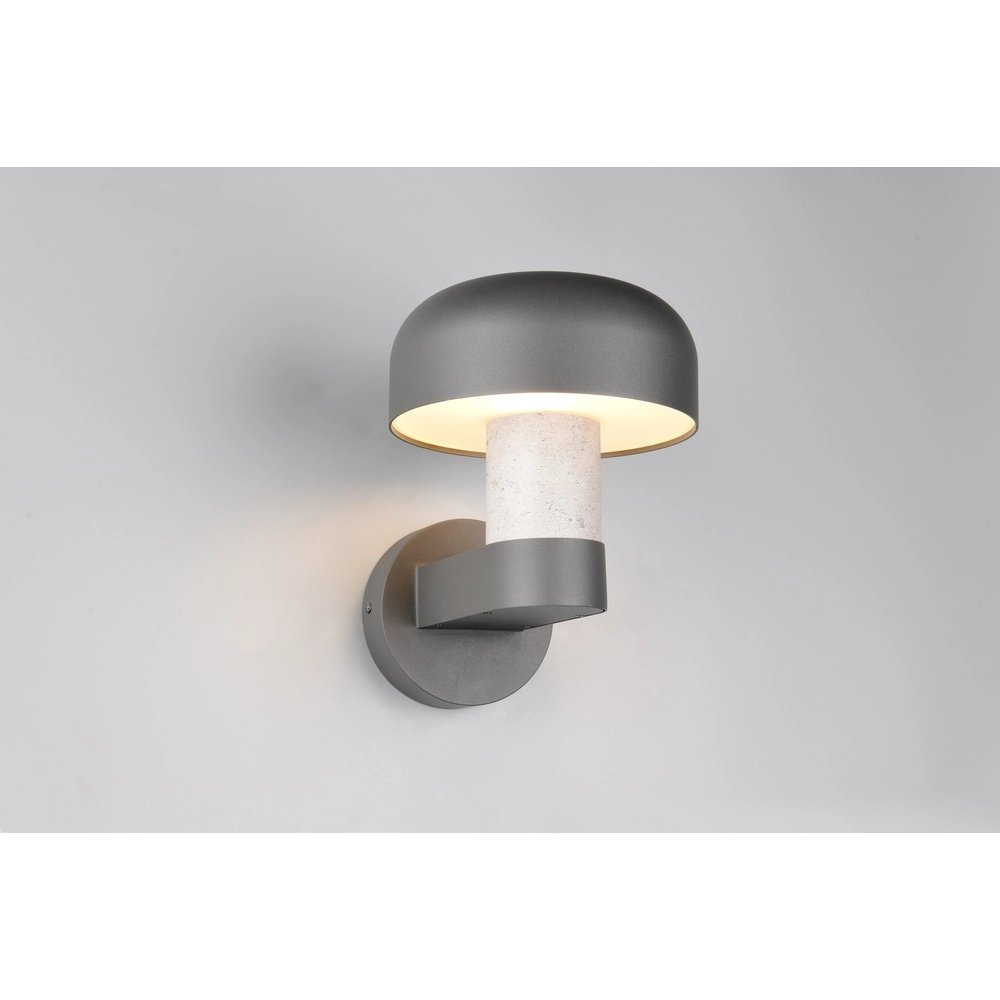 Design wall lamp Fraser grey Trio 4017807650235