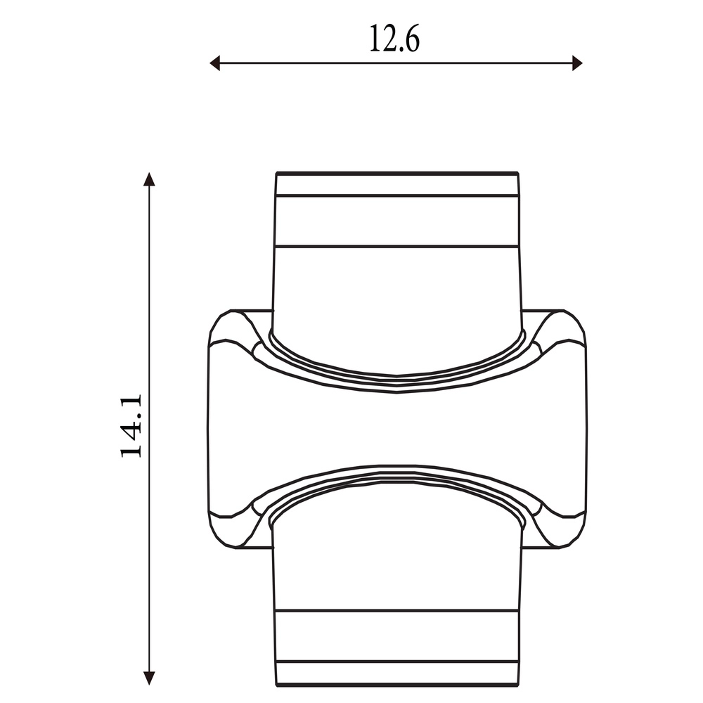 Design wall lamp Grip gold Searchlight 5053423298368