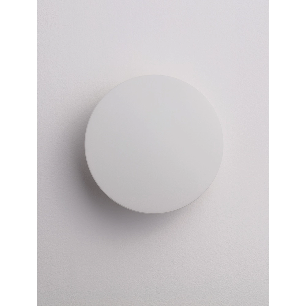 Round wall lamp Copper white Ø 13.5cm Lyora 5212017447319