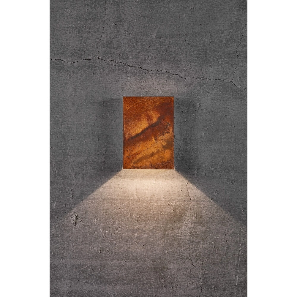 Wall lamp rust brown Fold Wide design Nordlux 5704924001987