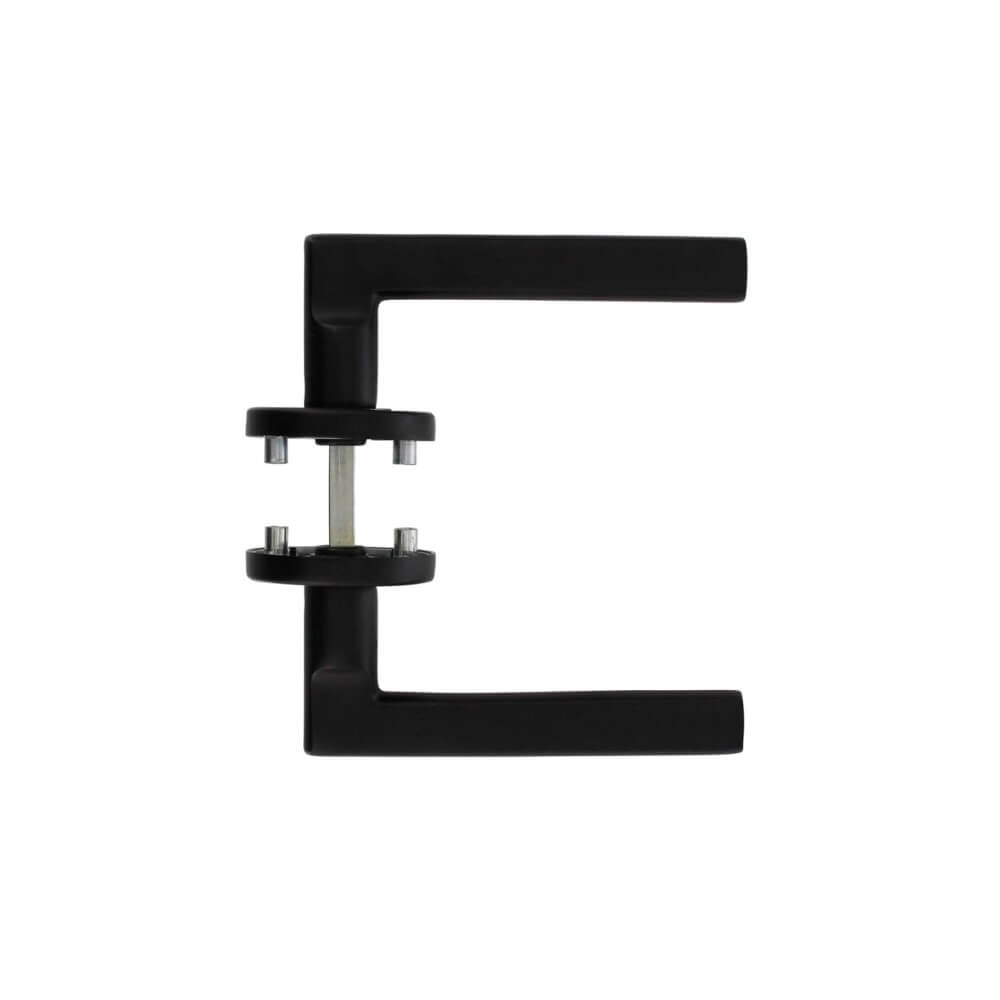 Tight door handle Hoek 90 Aluminum Black Intersteel 8714186492192
