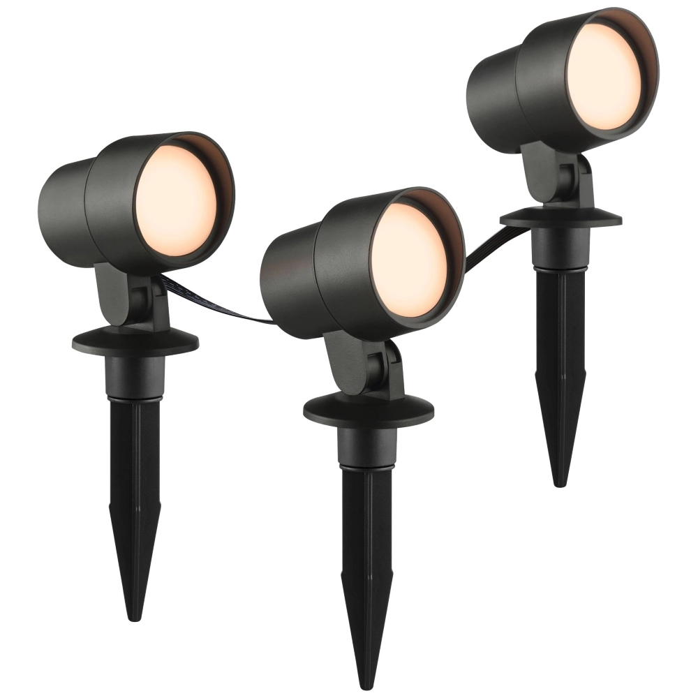 Smart spike light set Kamara RGB - 3 pieces - 3 meter cord and plug Brilliant 4004353453717
