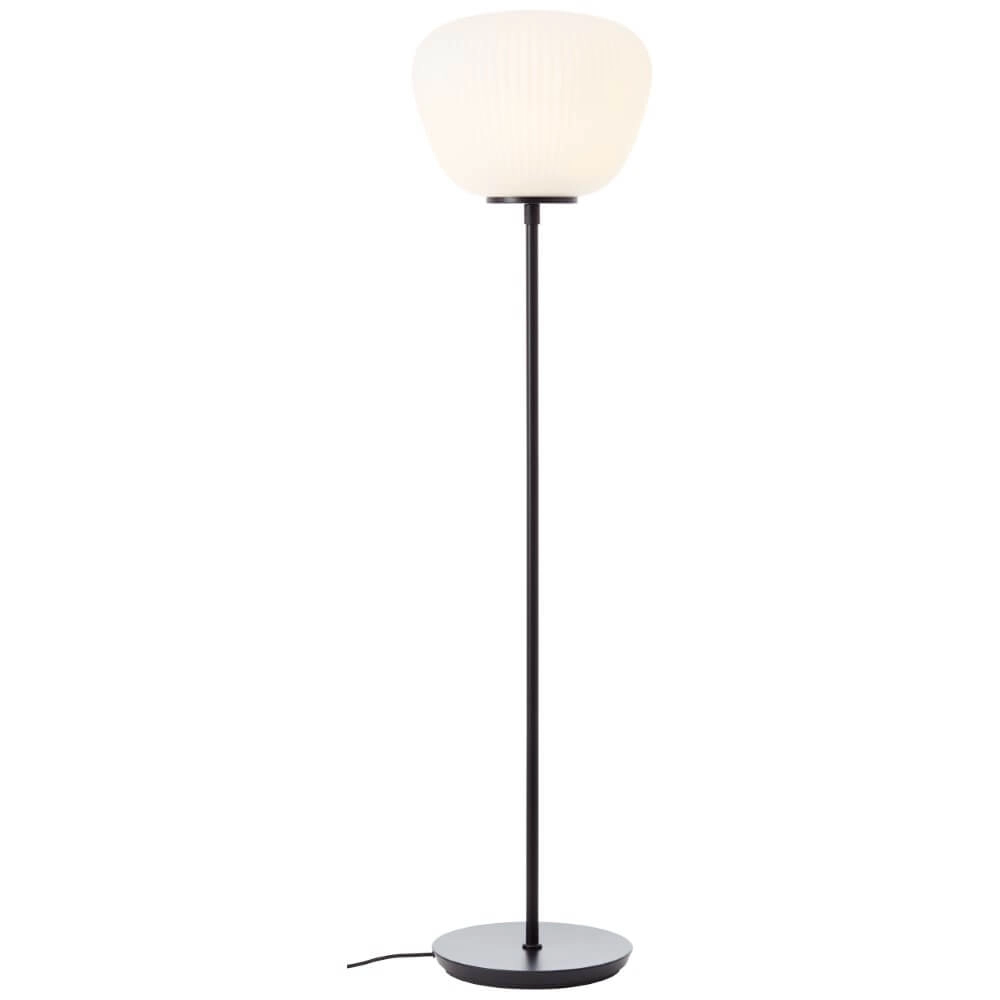 Floor lamp Kaizen black and white Brilliant 4004353447143