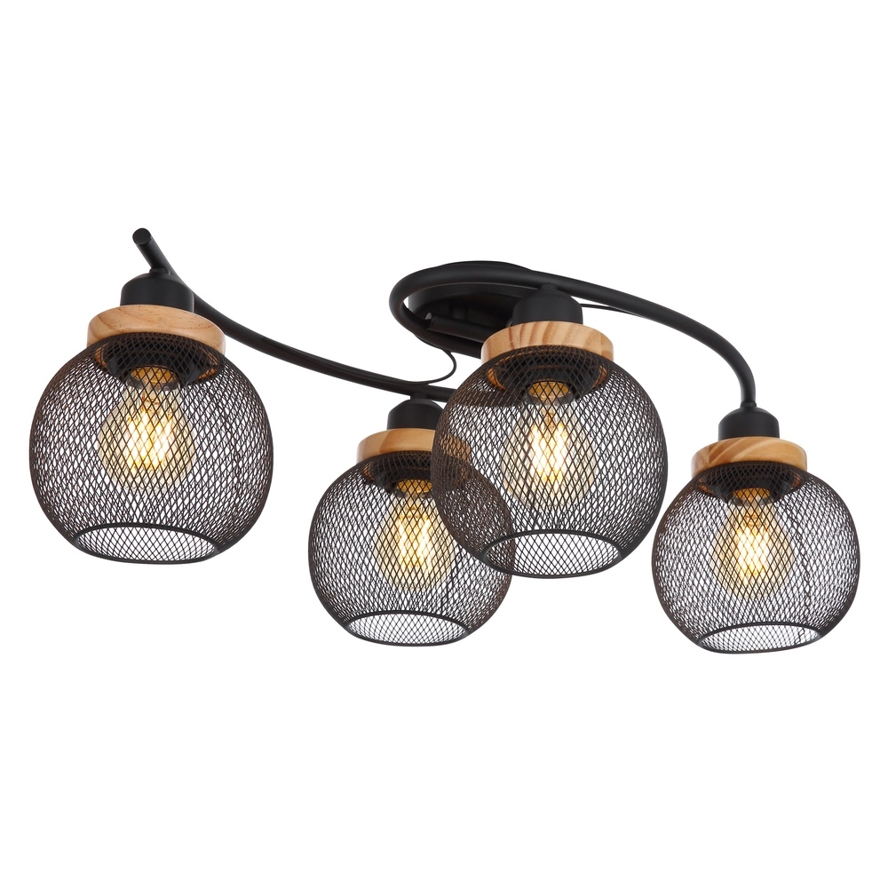 Ceiling lamp Pablo Black Mesh