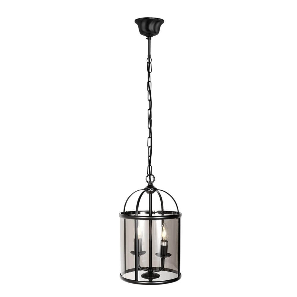 Classic pendant lamp Pimpernel black 2-lights Steinhauer 8712746174199