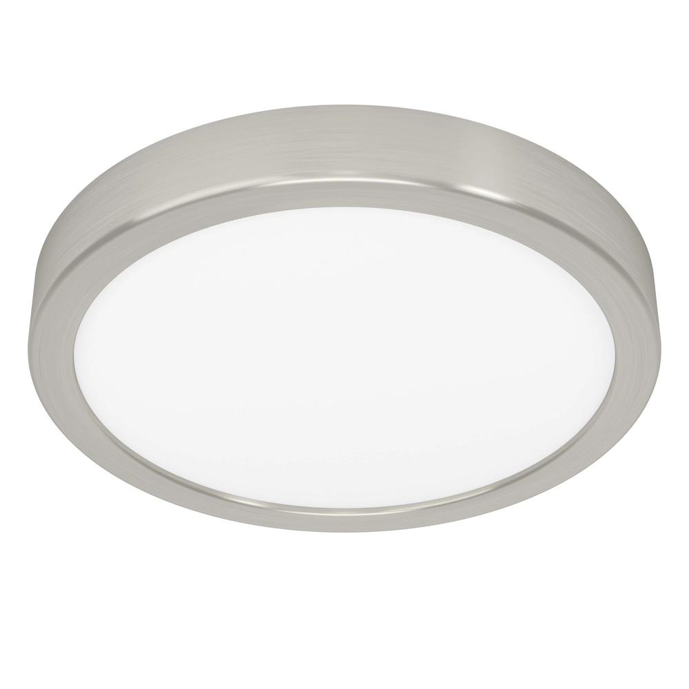 Led ceiling light Fueva 6 round - stainless steel - Ø 21.1cm