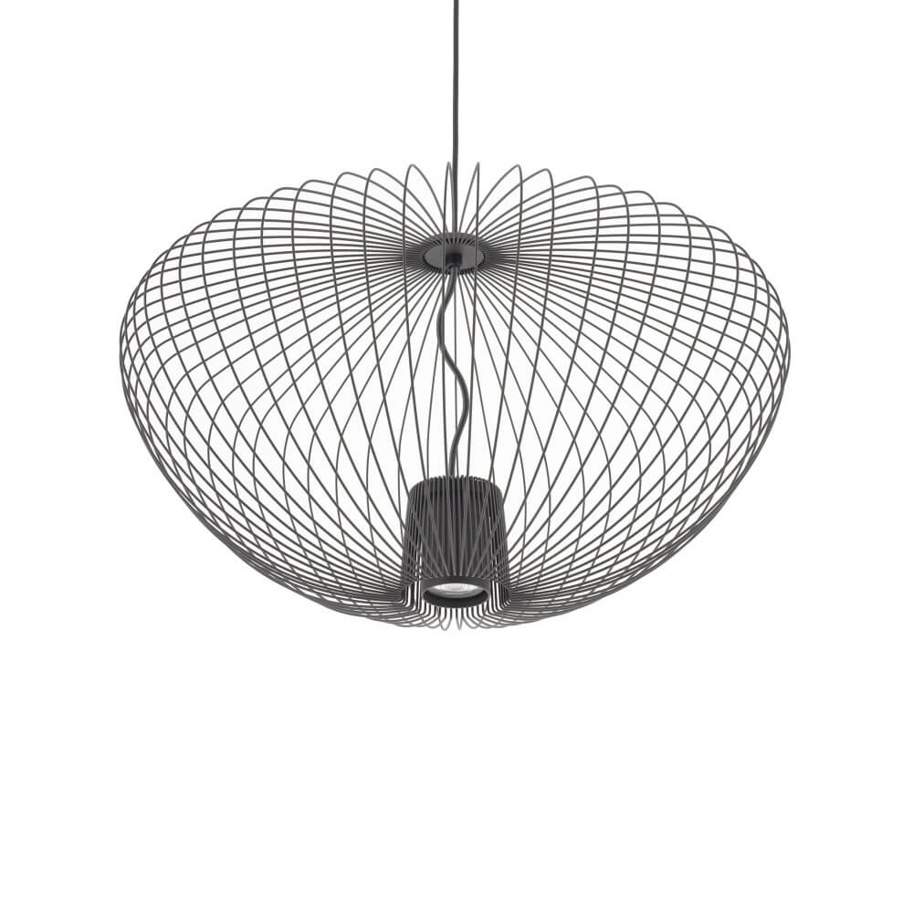 Rattan pendant lamp Pumpkin M Ø 54.5cm Lyora 5903139112451