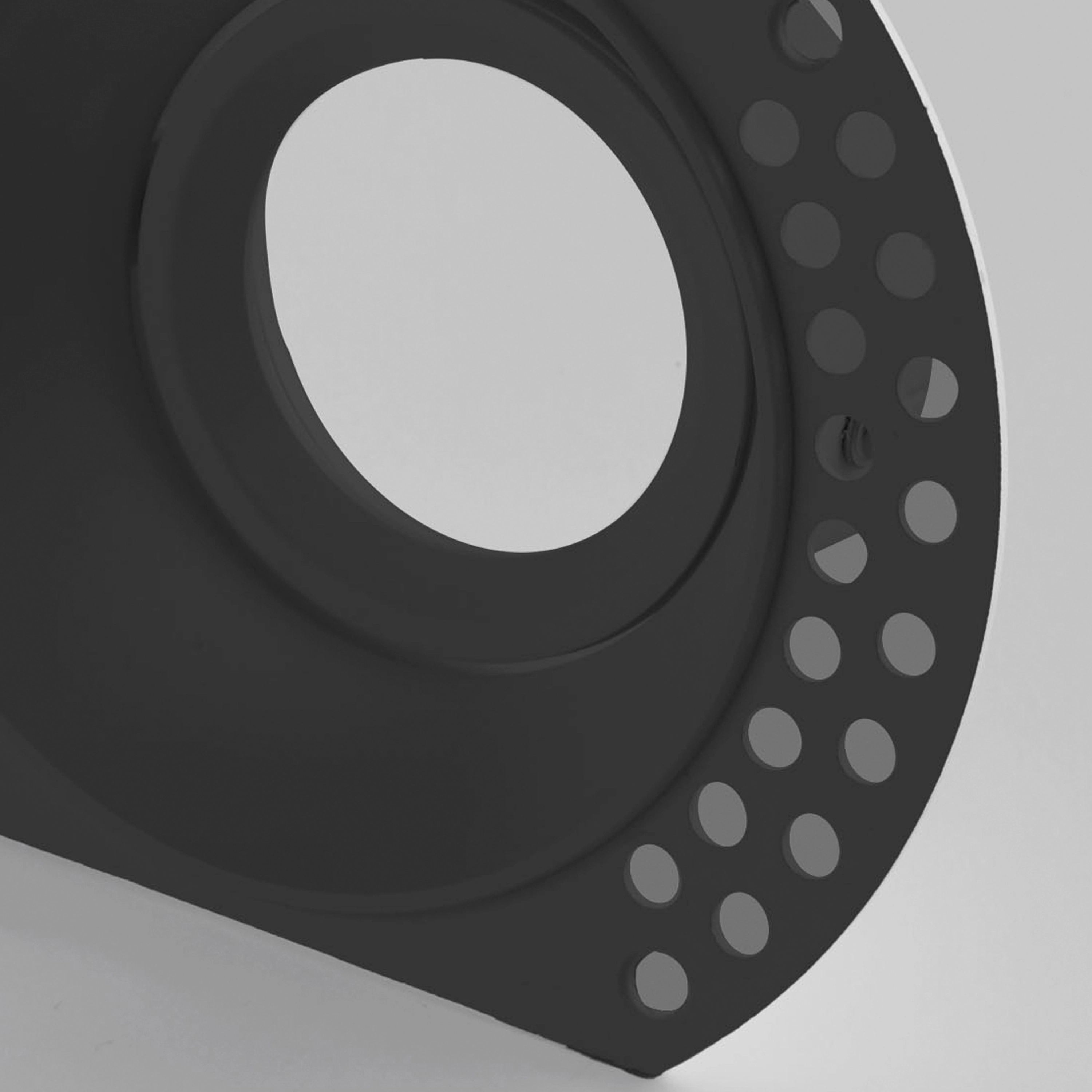 Recessed stucco spot Slim Trimless Black Lyora 5053423316116