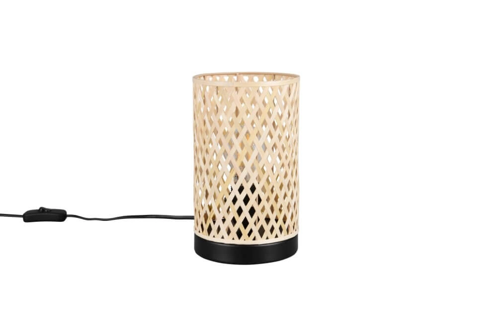 Cream table lamp Laurent with black Ø 14cm Trio 4017807637595