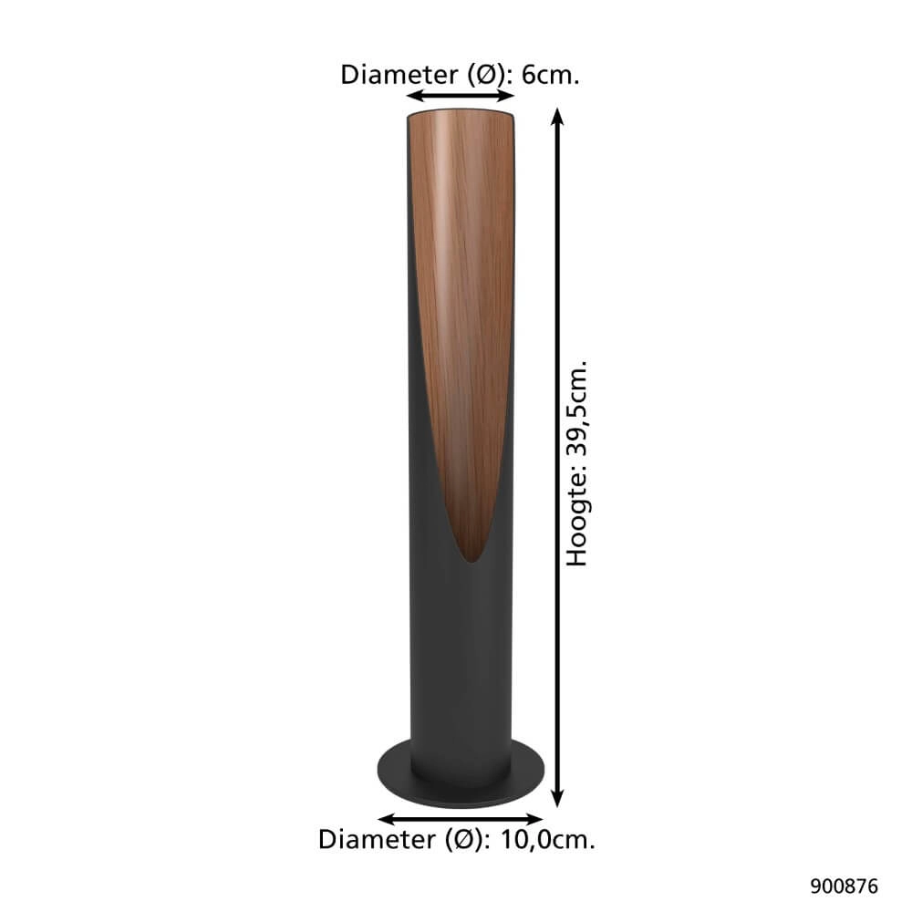 Cylinder table lamp Barbotto Eglo 9008606327980