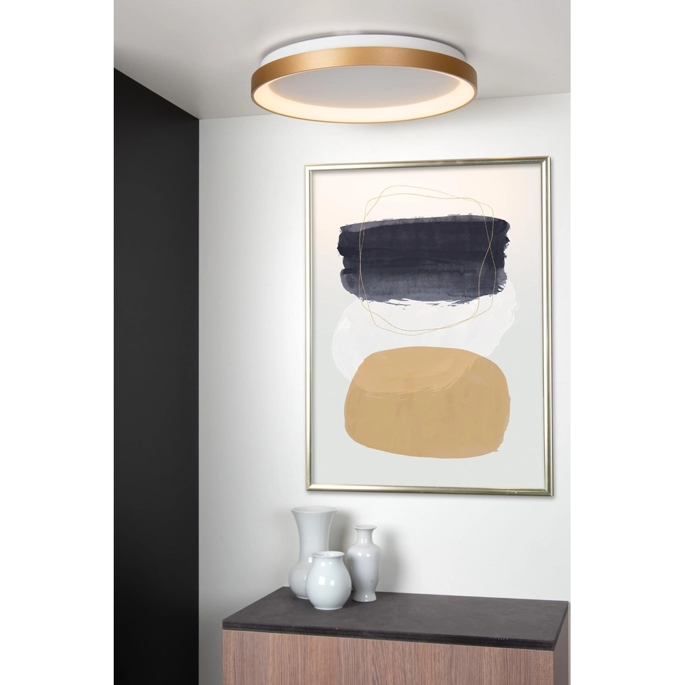 Ceiling light Vidal Ø 48cm gold Lucide 5411212460837