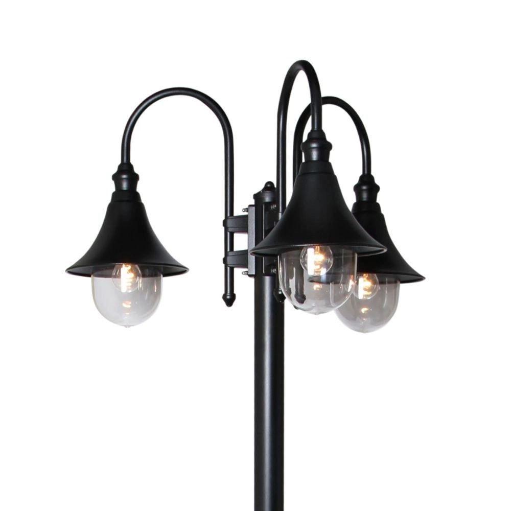 Pathway light Calice 3-light black Franssen 8033239009034