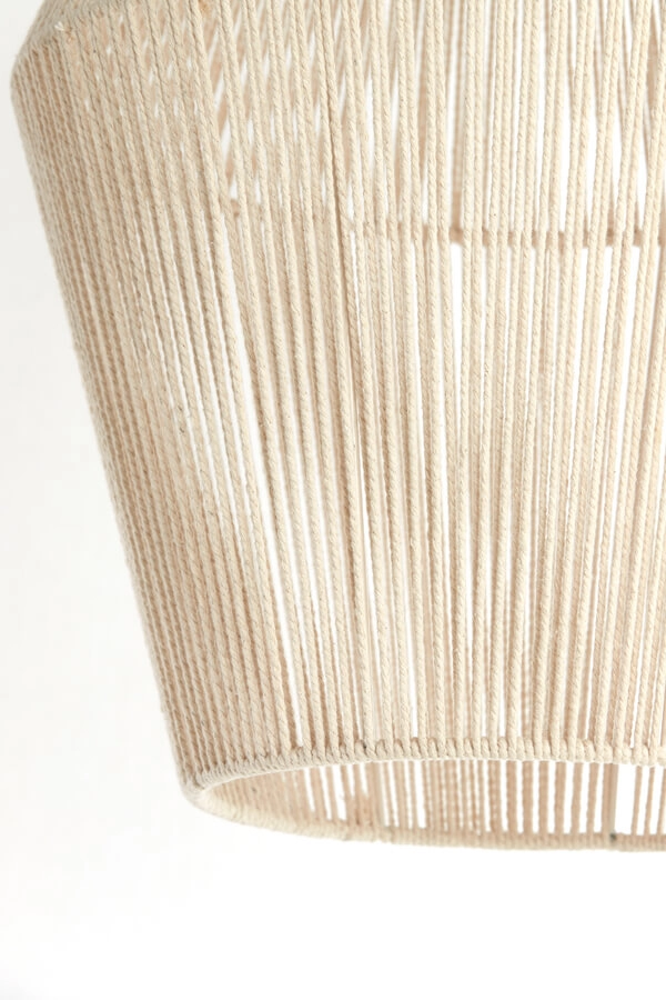 Scandinavian pendant lamp Deya cream Ø 45cm Light & Living 8717807744960
