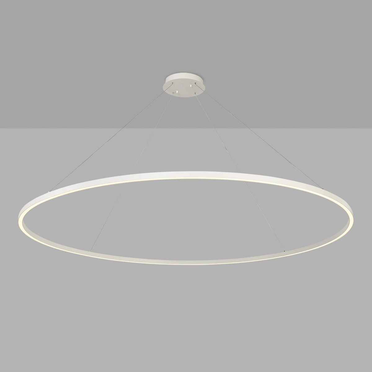Design pendant lamp Compass Ø 200cm white